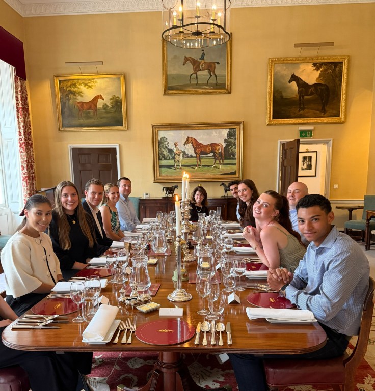 Dinner at the Jockey Club